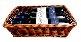 BASKET 3 BOTTLE RUSTIC X20(475518)(Z)