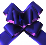 BOW BUTTERFLY PURPLE 32MM X100(454819)