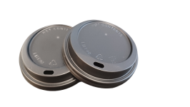 COFFEE CUP LID 12/16OZ BLACK -1000 (CD)