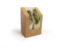 KRAFT TORTILLA-WRAP BOX X500