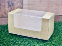 KRAFT WINDOW POUND CAKE BOX - 50 (Z)