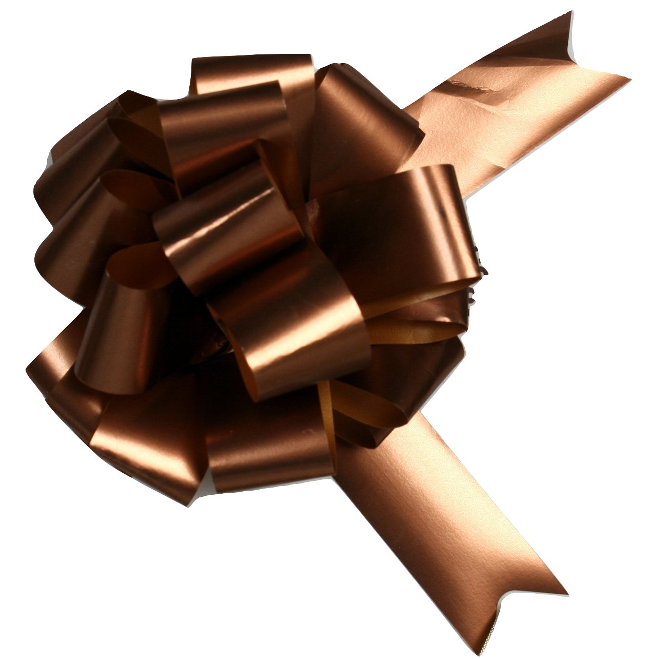 BOW POMPOM COPPER 30MM X100(454835)