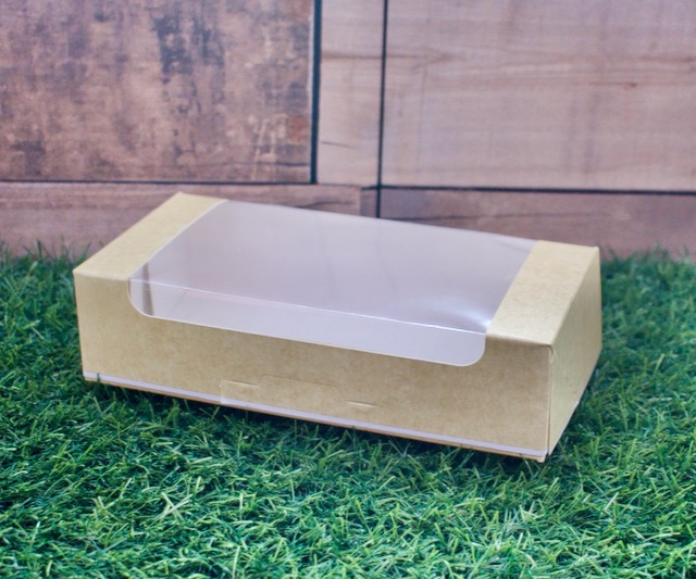 KRAFT WINDOW TRAY BAKE BOX - 50 (Z)